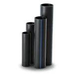 HDPE Pipes SDR17 Outside Diameter 75 mm Thickness 4.5 mm Black