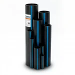 Sappco HDPE Pipes PE 100 Pressure 16 Bar Outside Diameter 630 mm Thickness 57.2 mm Black Color
