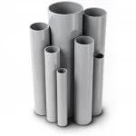 UPVC Pipes  Modern Technology Nominal Pressure 6.9 Bar Size 8 inch Thickness 5.33 mm Gray Colour