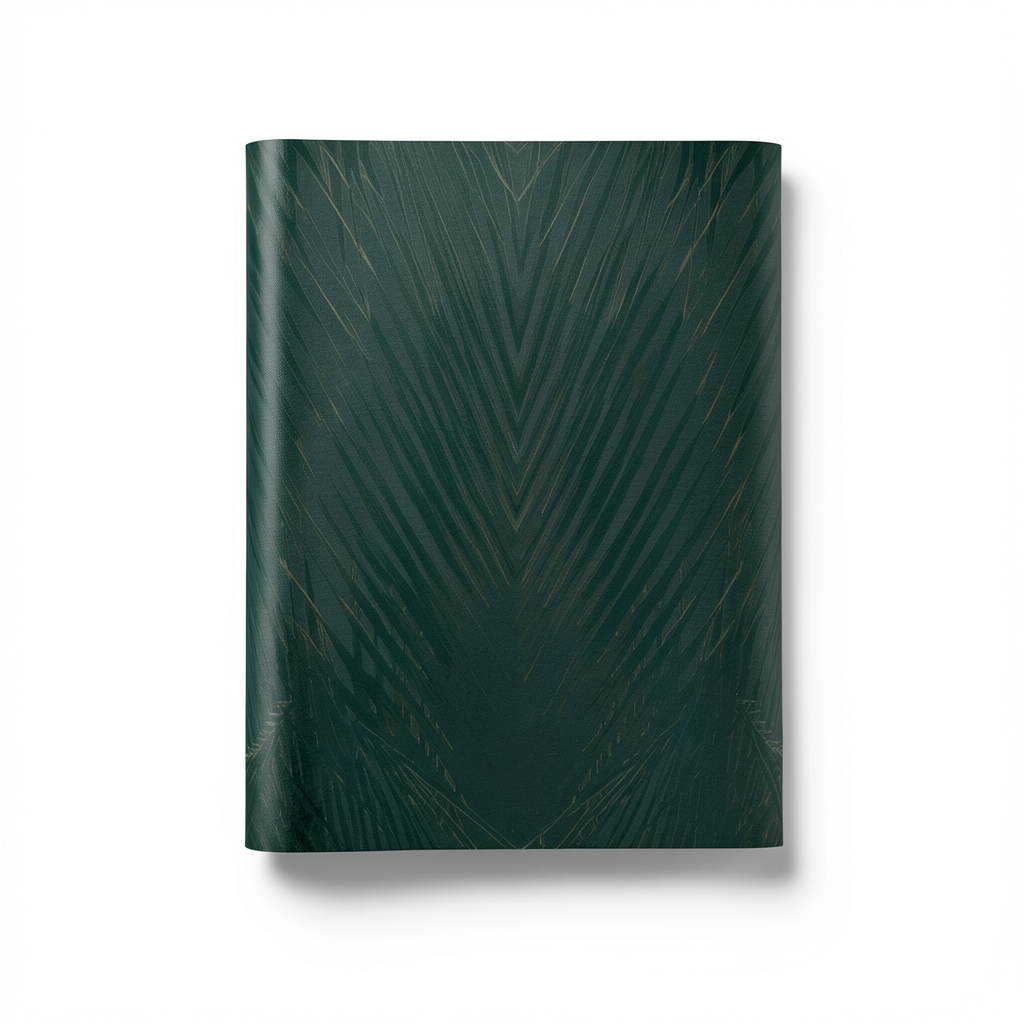 Italian Wallpaper Patterned Design 10mx0.70m Dark Green