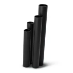 HDPE Pipes SDR17 Outside Diameter 125 mm Thickness 7.4 mm Black