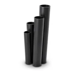 HDPE Pipes SDR17 Outside Diameter 140 mm Thickness 8.3 mm Black