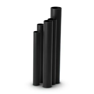 أنابيب HDPE SDR17 قطر خارجي 160 مم سمك 9.5 مم لون أسود