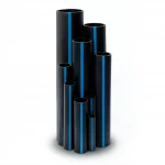 مواسير HDPE سابكو DR 21 ضغط 6.9 بار مقاس 250 مم سمك 11.9 مم لون اسود