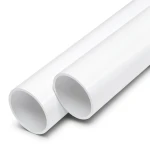 مواسير UPVC ضغط 6 بار قطر خارجي 110 مم سمك 2.7 مم لون أبيض