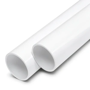 مواسير UPVC ضغط 6 بار قطر خارجي 110 مم سمك 2.7 مم لون أبيض