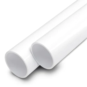 مواسير UPVC مقاس ½ إنش سمك 2.77 مم لون أبيض جدول 40