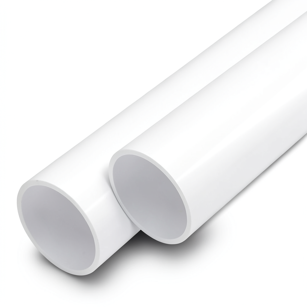 UPVC Pipes ½ Inch Size Thickness 2.77 mm White Color Schedule 40