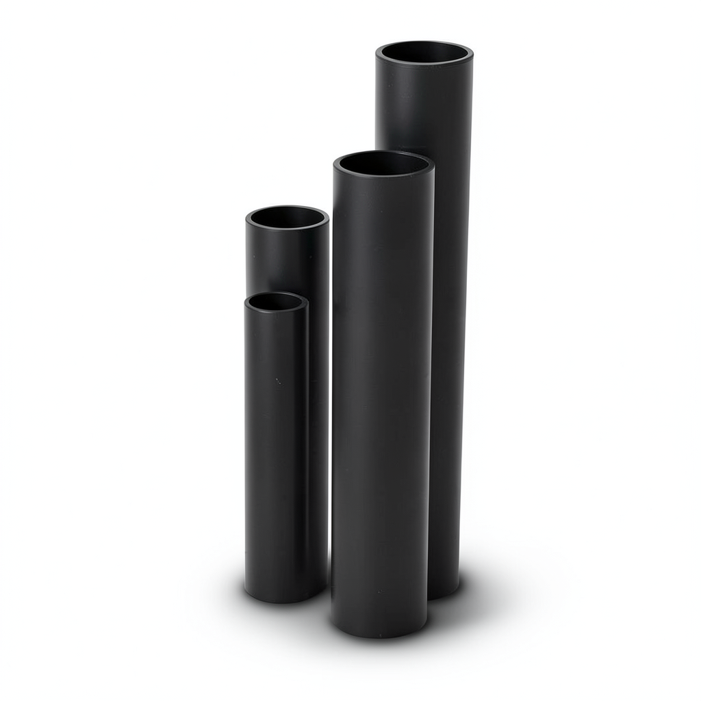 HDPE Pipes SDR17 Outside Diameter 315 mm Thickness 18.7 mm Black