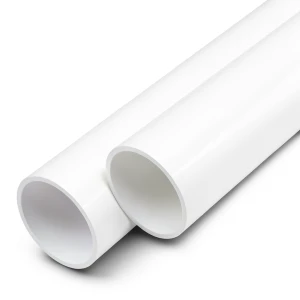 مواسير UPVC مقاس ¾ إنش جدول 40 سمك 2.87 مم لون أبيض