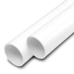 مواسير UPVC الوطني جدول 40 مقاس ¼ 1 إنش سمك 3.56 مم لون أبيض