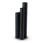 Al-Jawdah HDPE Pipes SDR17 Outside Diameter 280 mm Thickness 16.6 mm Black