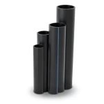 HDPE Pipes SDR17 Outside Diameter 450 mm Thickness 26.7 mm Black