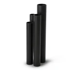 HDPE Pipes SDR17 Outside Diameter 560 mm Thickness 33.2 mm Black