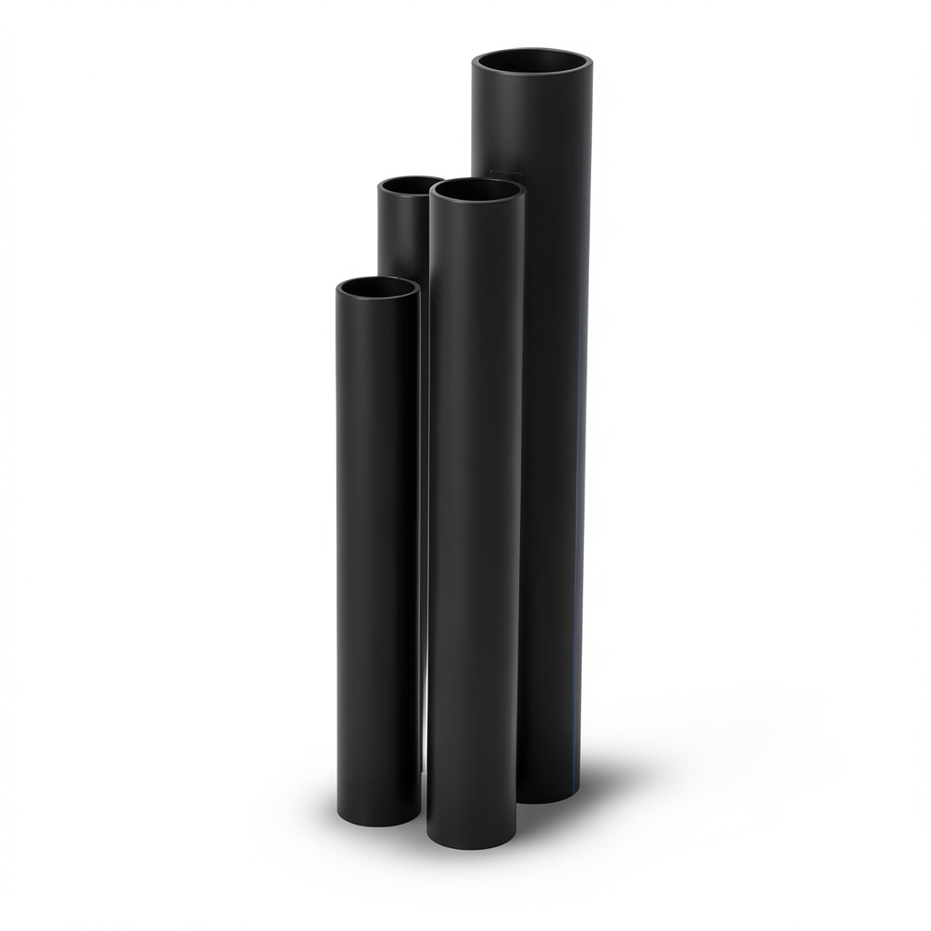 HDPE Pipes SDR17 Outside Diameter 560 mm Thickness 33.2 mm Black