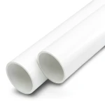 مواسير UPVC ضغط اسمي 6 بار قطر خارجي 125 مم سمك 3.1 مم لون أبيض