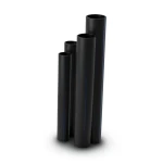 HDPE Pipes SDR17 Outside Diameter 400 mm Thickness 23.7 mm Black