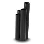 HDPE Pipes SDR17 Outside Diameter 630 mm Thickness 37.4 mm Black