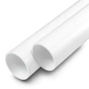 مواسير UPVC ضغط اسمي 6 بار قطر خارجي 140 مم سمك 3.5 مم لون أبيض