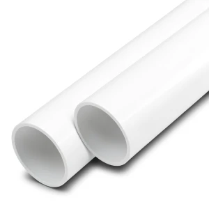 مواسير UPVC ضغط اسمي 6 بار قطر خارجي 180 مم سمك 4.4 مم لون أبيض