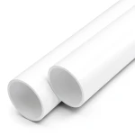 UPVC Pipes Nominal Pressure 6 Bar Outside Diameter 200 mm Thickness 4.9 mm White