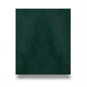 Italian Wallpaper Patterned Design 10mx0.70m Dark Green