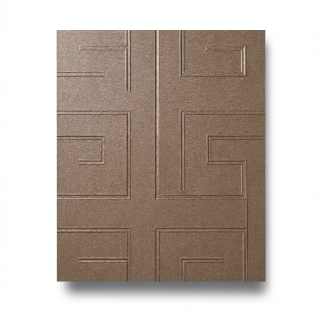 Geometric Wallpaper Brown 10m x 0.70m, Model Z76038