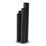 HDPE Pipes SDR17 Outside Diameter 125 mm Thickness 7.4 mm Black