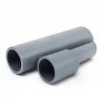 UPVC Pipes National  Nominal Pressure 13.8 Bar Size 6 inch Thickness 8 mm Gray Colour