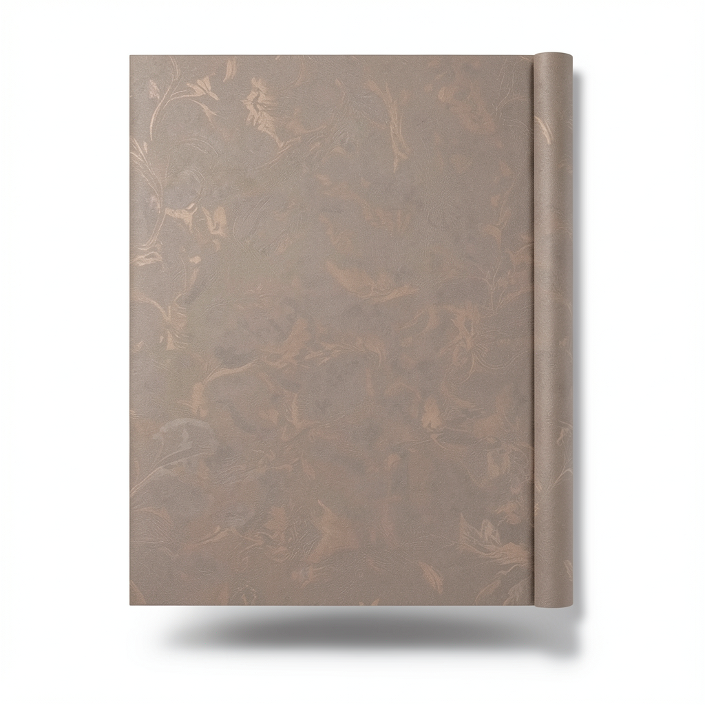 Italian Patterned Wall Covering 10m x 0.70m Brown, Model Z76039