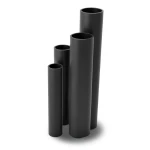 HDPE Pipes SDR17 Outside Diameter 180 mm Thickness 10.7 mm Black