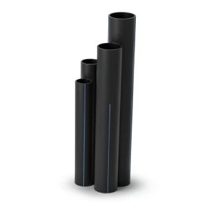 HDPE Pipes SDR17 Outside Diameter 200 mm Thickness 11.9 mm Black