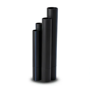 أنابيب HDPE الجودة SDR17 قطر خارجي 280 مم سمك 16.6 مم لون أسود