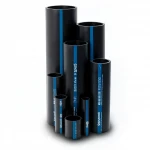 Sappco HDPE Pipe DR 11 PN 13.79 Bar Size (OD) 250 mm Thickness 22.7 mm Black Color