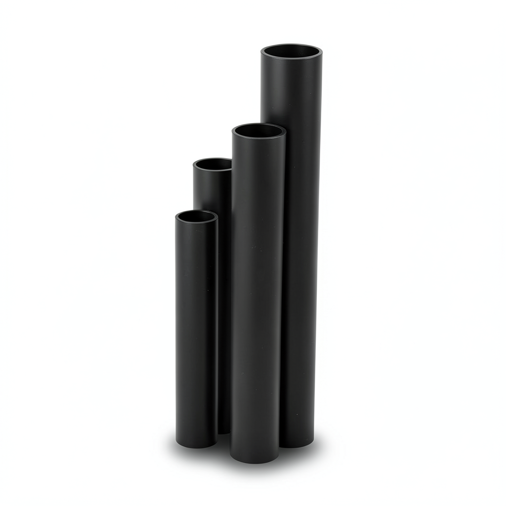 HDPE Pipes SDR17 Outside Diameter 400 mm Thickness 23.7 mm Black