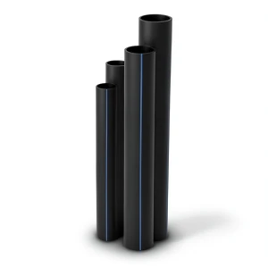 أنابيب HDPE SDR17 قطر خارجي 500 مم سمك 29.7 مم لون أسود