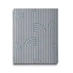 Geometric Wallpaper 10m x 0.70m Gray, Model Z76048