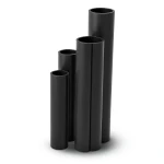 HDPE Pipes SDR17 Outside Diameter 560 mm Thickness 33.2 mm Black