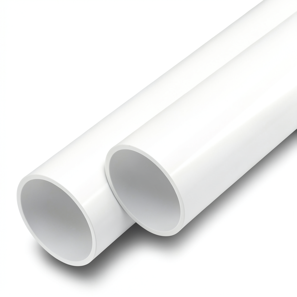 UPVC Pipes Nominal Pressure 6 Bar Outside Diameter 225 mm Thickness 5.5 mm White