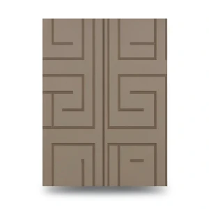 Geometric Wallpaper Brown 10m x 0.70m, Model Z76038