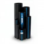Sappco HDPE Pipe   PE 100  Size 50 mm Thickness 3 mm Black Color
