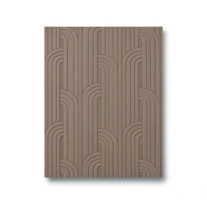 Geometric Wall Decoration 10m x 0.70m Brown, Model Z76042
