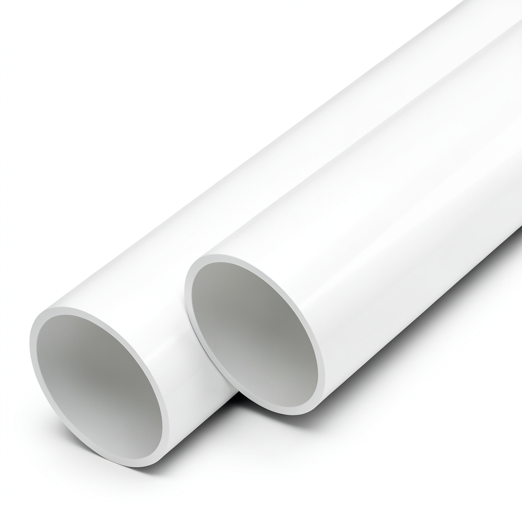 UPVC Pipes Nominal Pressure 6 Bar 75 mm OD 2.3 mm Thickness White