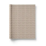 Italian Geometric Wallpaper 10m x 0.70m Beige to Brown, Model Z76044