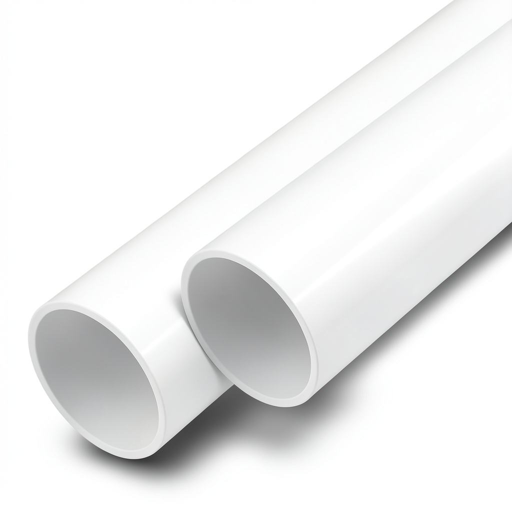 مواسير UPVC ضغط 6 بار قطر خارجي 75 مم سمك 2.3 مم لون أبيض
