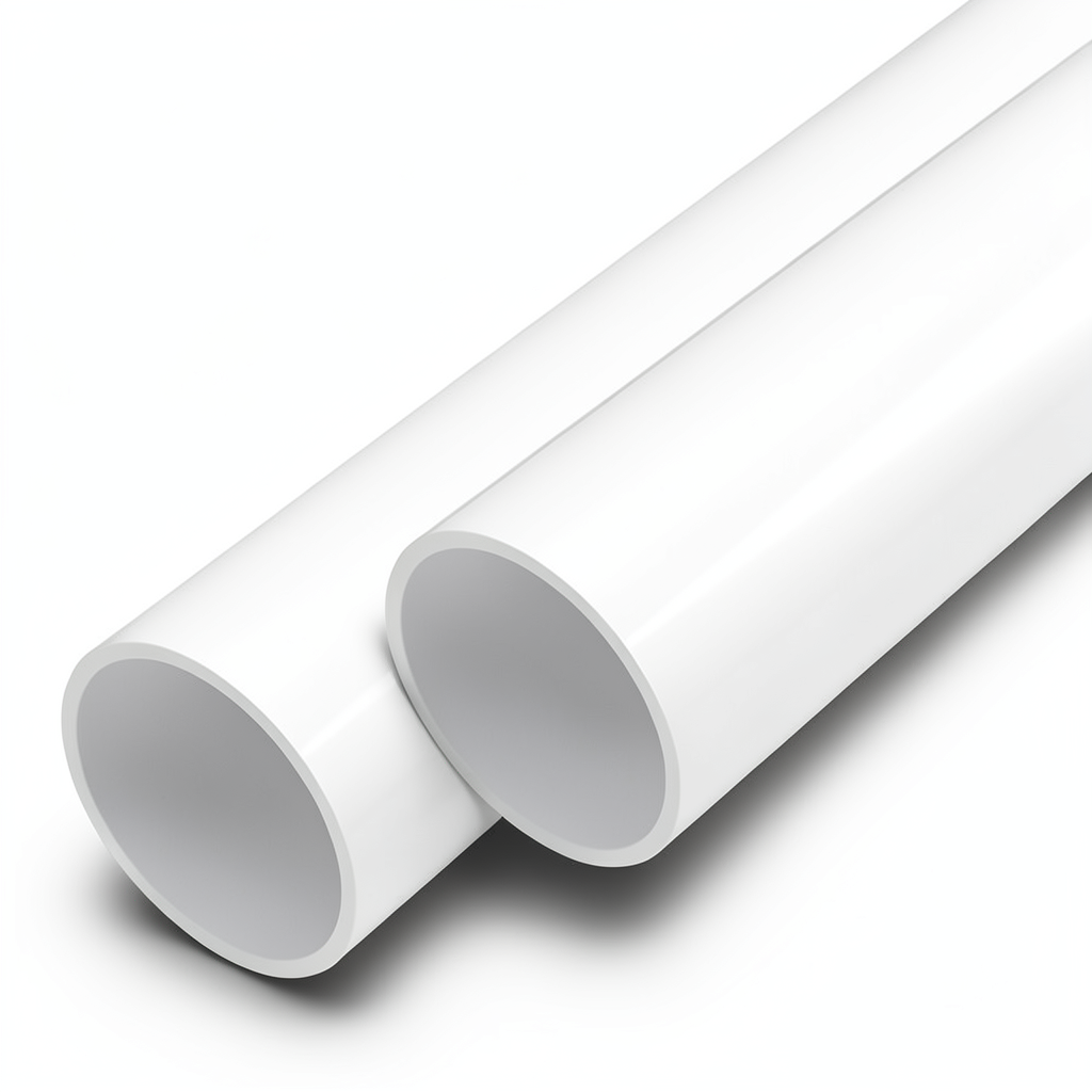 مواسير UPVC ضغط 6 بار قطر خارجي 315 مم سمك 7.7 مم لون أبيض