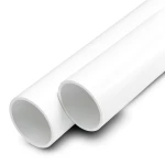 مواسير UPVC ضغط اسمي 6 بار قطر خارجي 90 مم سمك 2.8 مم لون أبيض