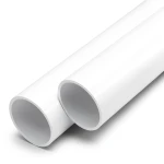 مواسير UPVC ضغط 8 بار قطر خارجي 110 مم سمك 3.4 مم لون أبيض