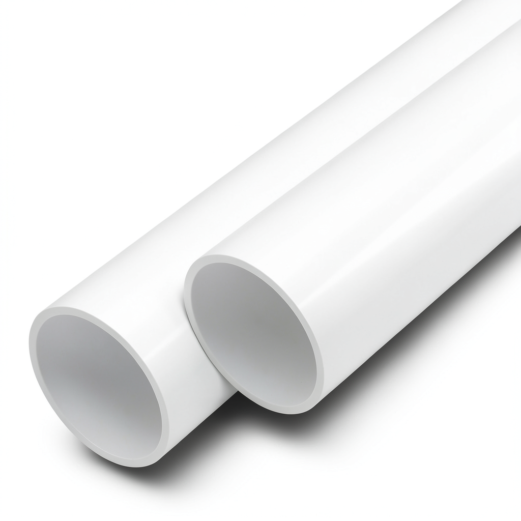 مواسير UPVC ضغط اسمي 6 بار قطر خارجي 400 مم سمك 9.8 مم لون أبيض