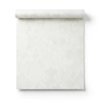 Italian Patterned Wallpaper 10m x 0.70m Off White, Model Z76026